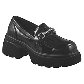 Туфли школьные Baden KPS038-130 чёрный 01